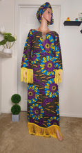 Load image into Gallery viewer, Iro with Buba Fringe Ankara ready to wear
