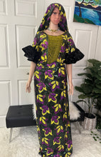 Load image into Gallery viewer, Luxury sequins beaded iro and buba set - free size
