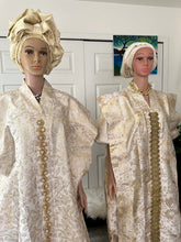 Load image into Gallery viewer, Elegant Gold toned bubu kaftans
