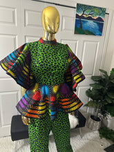 Load image into Gallery viewer, Ashake luxury peplum 2pcs set
