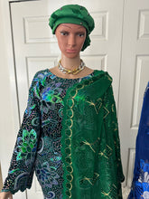 Load image into Gallery viewer, Elegant velvet sequins iro and buba set - free size
