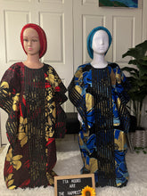 Load image into Gallery viewer, Luxury high range Ankara stoned bubu for girls
