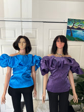 Load image into Gallery viewer, Exclusive luxury drape blouses
