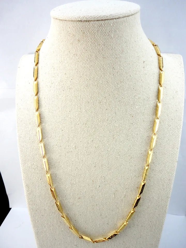 non tarnish unisex thick chain