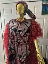 Load image into Gallery viewer, Exclusive luxury fringes brocade bubu
