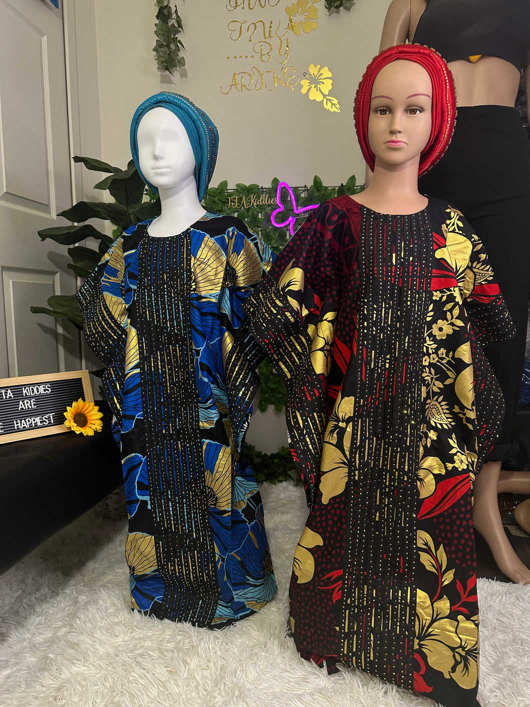 Luxury high range Ankara stoned bubu for girls