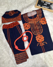 Load image into Gallery viewer, Exclusive 3pcs dashiki set for boys age 1-2 yrs
