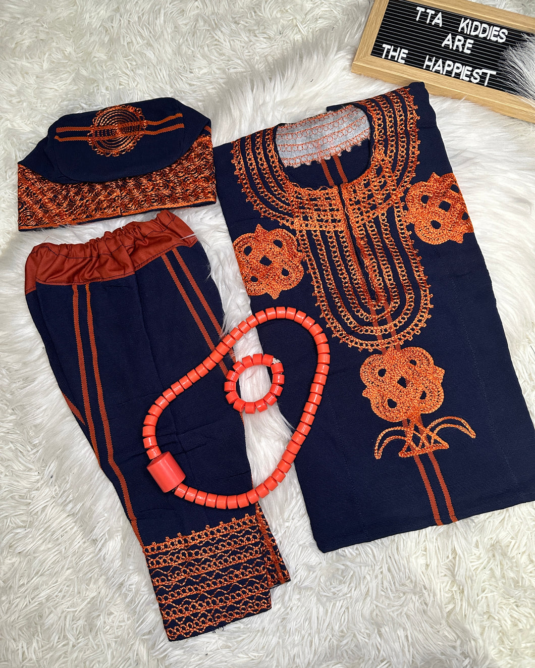 Exclusive 3pcs dashiki set for boys age 1-2 yrs