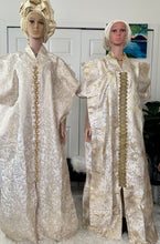 Load image into Gallery viewer, Elegant Gold toned bubu kaftans
