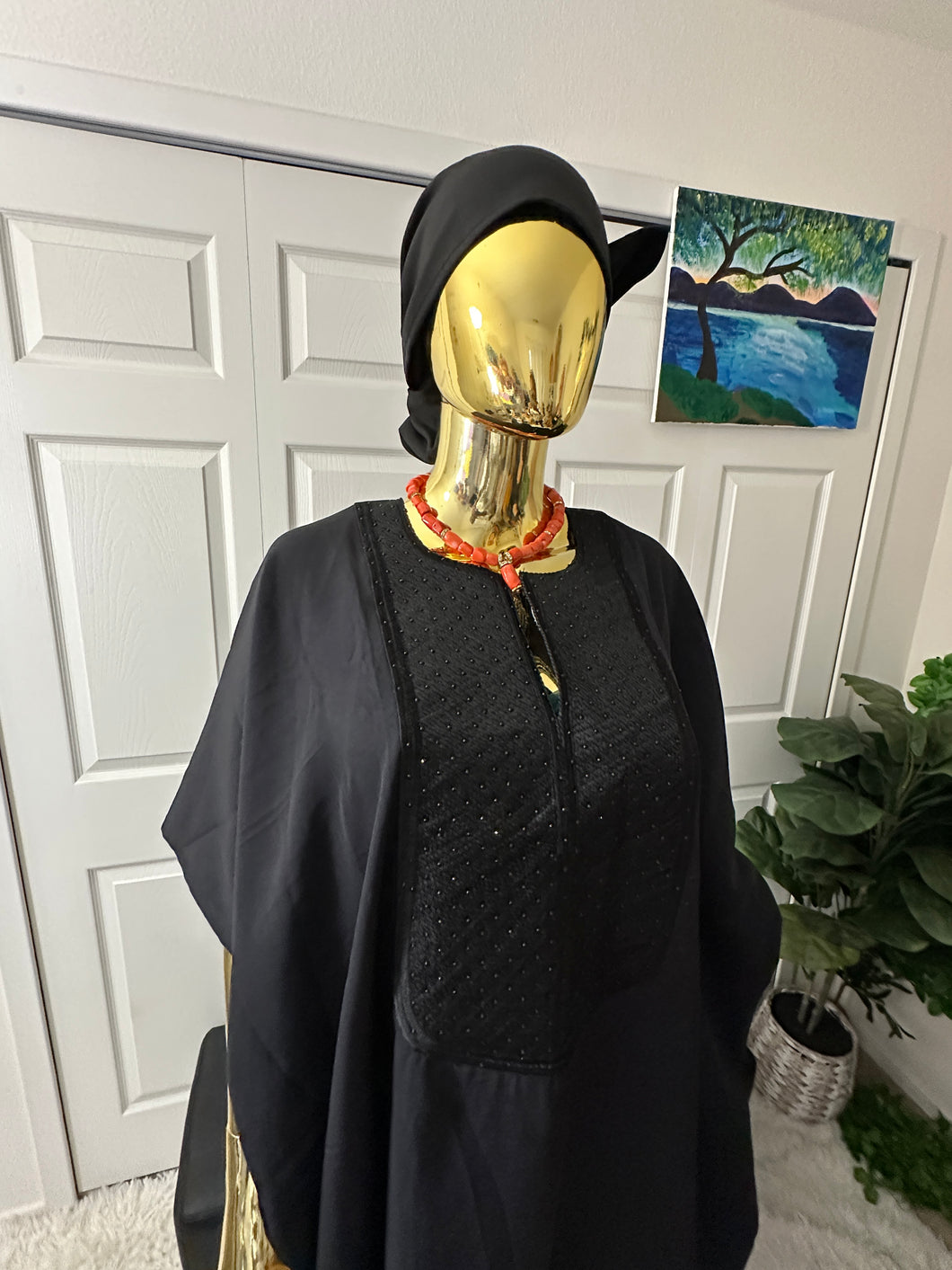 Free size agbada bubu