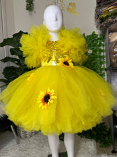 Load image into Gallery viewer, Luxury Sunflower Ball Dress
