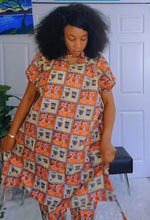 Load image into Gallery viewer, Beautiful 2pc Ankara side string bubu with pants set - free size up to size 14
