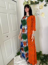 Load image into Gallery viewer, Ankara long Kaftan dress
