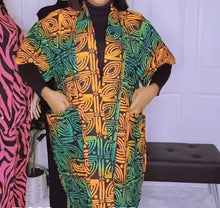 Load image into Gallery viewer, Ankara kimono jackets
