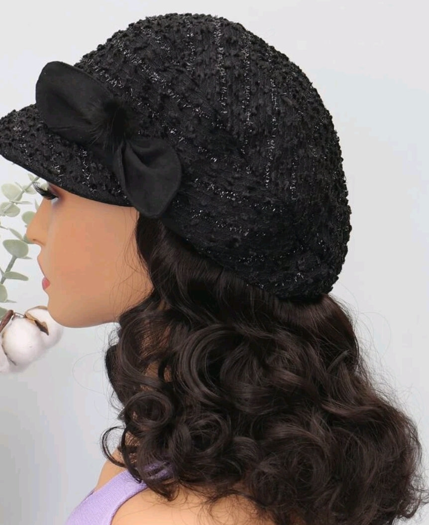 Beautiful hat wig