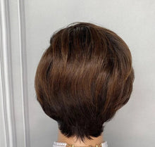 Load image into Gallery viewer, Pixie cut short bob human hair
