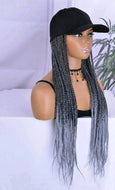 Beautiful hat braided wig