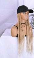 Beautiful hat braided wig