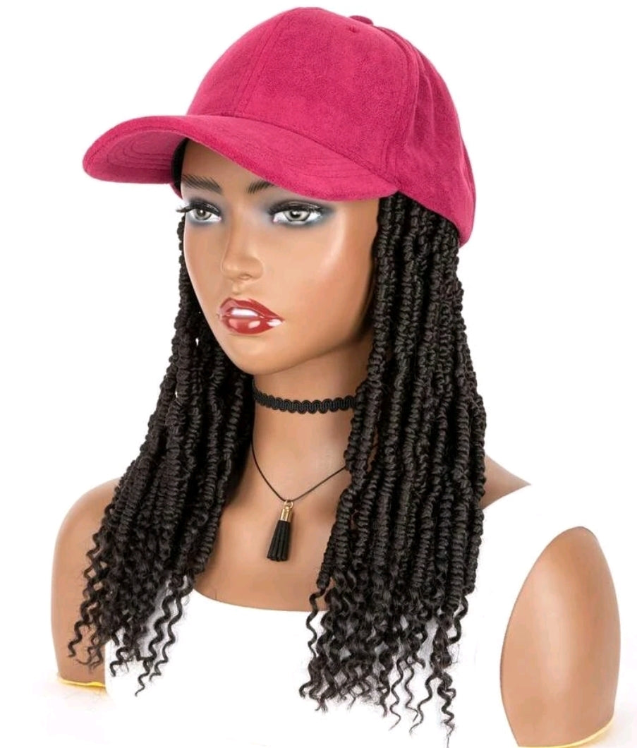 Beautiful hat dreadlocks wig